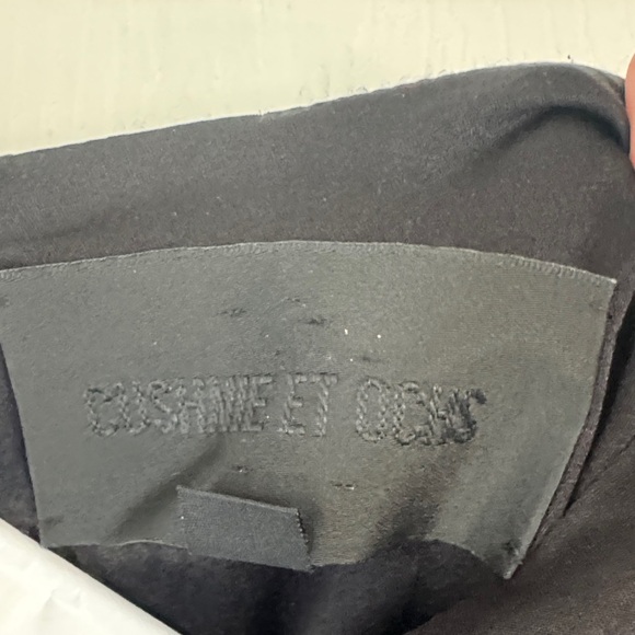 Elegant Black Sheer Overlay Cushnie et Ochs dress - Sz 8 - Picture 4 of 11